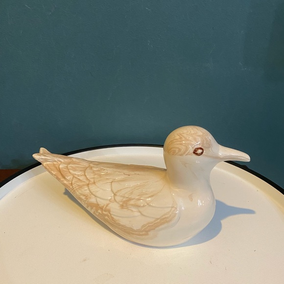 VINTAGE Mount St Helens 1980s VOLCANOWARE FIGURINE WATERFOWL SEA GULL BIRD - Picture 3 of 8